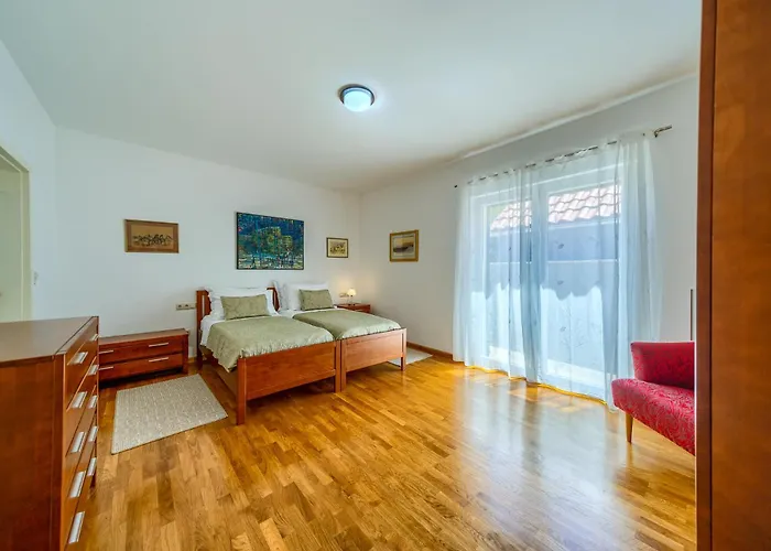 With Heated Pool, Tennis Court & Mini Golf Near Baska Voda * Župa