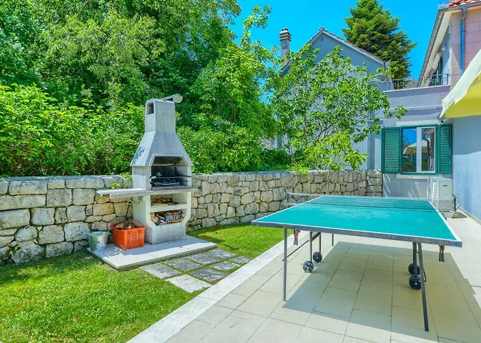 With Heated Pool, Tennis Court & Mini Golf Near Baska Voda Villa