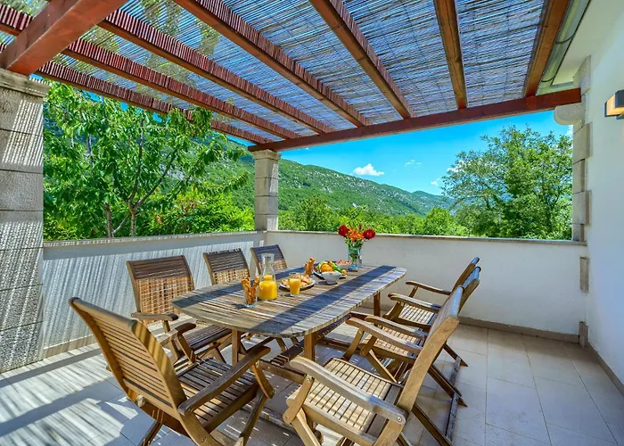 With Heated Pool, Tennis Court & Mini Golf Near Baska Voda Villa Župa