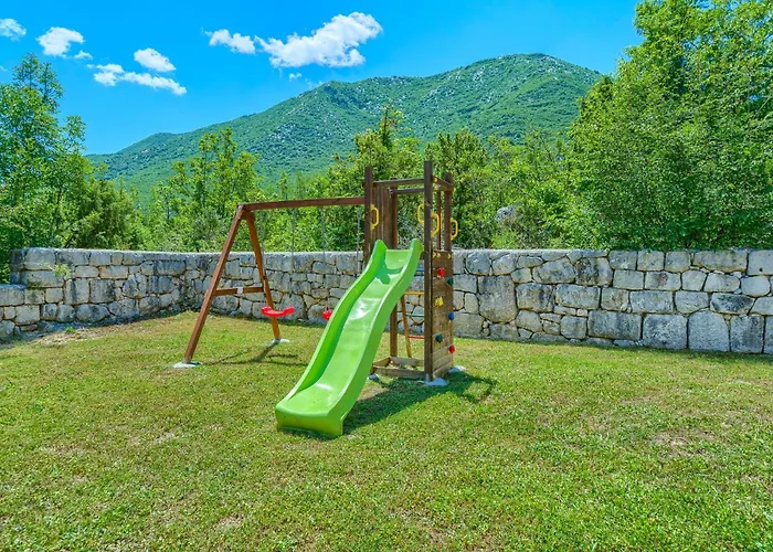 With Heated Pool, Tennis Court & Mini Golf Near Baska Voda