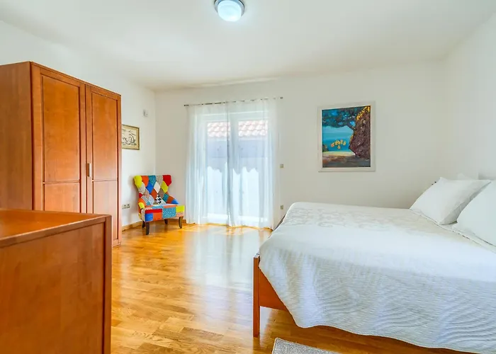 With Heated Pool, Tennis Court & Mini Golf Near Baska Voda Villa