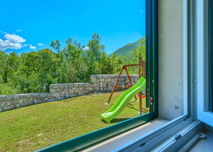 With Heated Pool, Tennis Court & Mini Golf Near Baska Voda * Župa