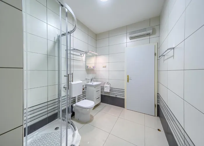 With Heated Pool, Tennis Court & Mini Golf Near Baska Voda Villa *